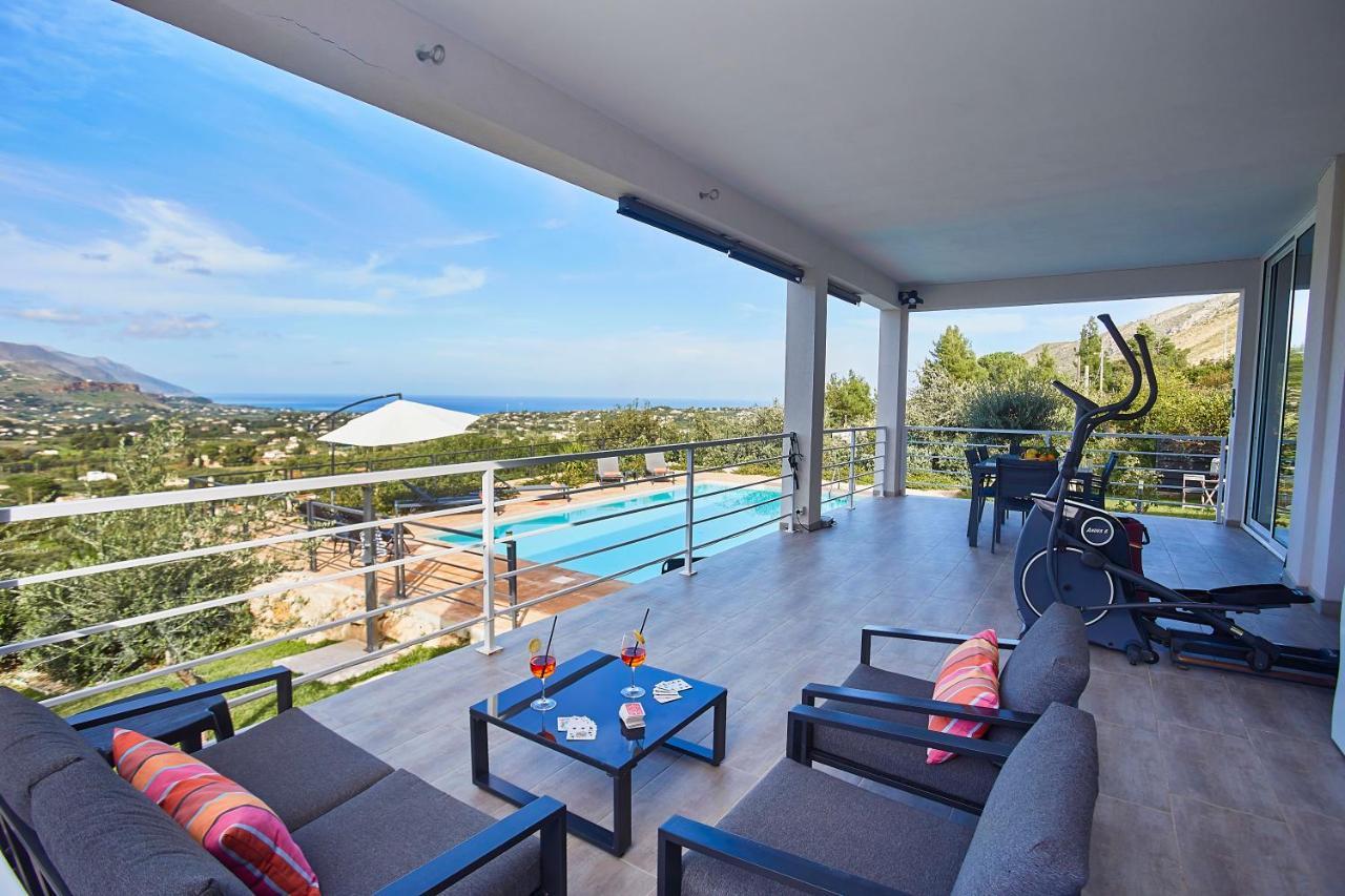 Villa Luxury Con Piscina Privata Vista Mare - Castellammare Del Golfo Castellammare del Golfo Exterior foto