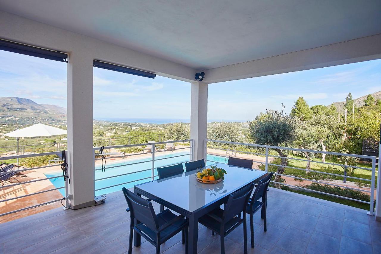 Villa Luxury Con Piscina Privata Vista Mare - Castellammare Del Golfo Castellammare del Golfo Exterior foto