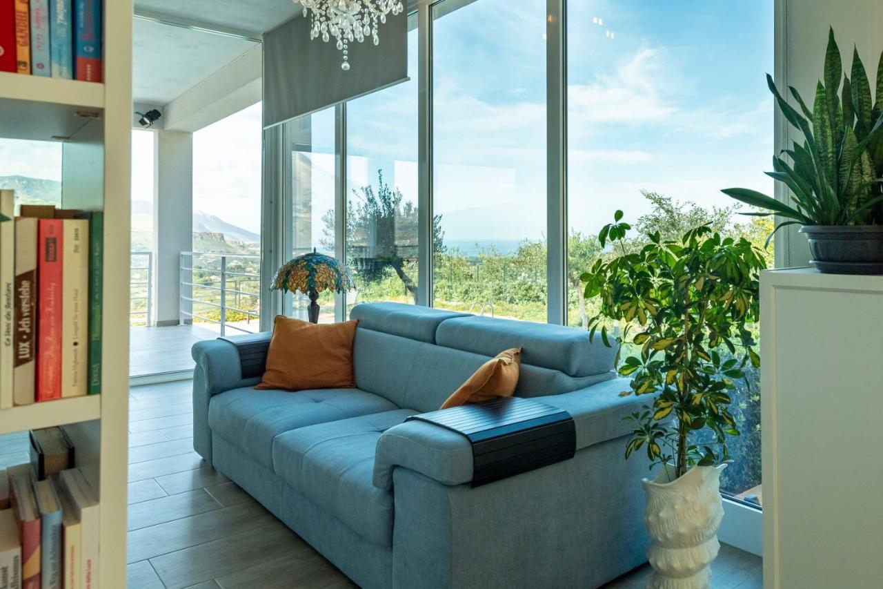 Villa Luxury Con Piscina Privata Vista Mare - Castellammare Del Golfo Castellammare del Golfo Exterior foto